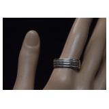 14K Band   Marked FG   Size 10-1/2  8.53g