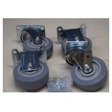 Four New 3 1/2 ' Castors