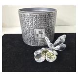 COLLECT Swarovski Butterfly Silver Crystal (7639)