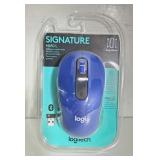 NEW Logitech Signature M650L Blue Mouse