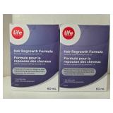 NEW LIFE Brand Hair ReGrowth Formula (60mL, 2pks)