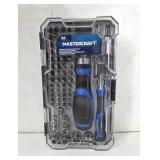 NEW Mastercraft 65PC Ratcheting Screwdriver Set