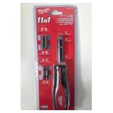 NIB Milwaukee 11-In-1 Multi-Bit Screwdriver w/Tork