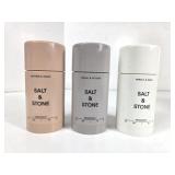 NEW Salt & Stone Deodorants (75g, 3pcs)