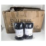 NEW Throw Fleece Black Blankets (50' x 60') 19pcs