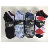 NEW GX Mens Socks, Varied Styles (SZ 10-13) (24ct)