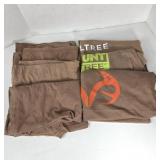 NEW Realtree Varied Design Brown Shirts (XL) 6pcs