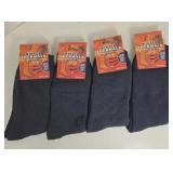 NEW Winter Thermals Varied Socks (SZ: 10-13, 4pks)