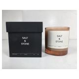 NEW Salt & Stone Grapefruit & Hinoki Candle 8.5OZZ
