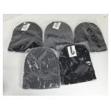 NEW Various Styles & Colours Winter Hats (5pcs)