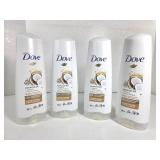 NEW Dove Coconut Oil Hair Conditioner (335mL 4pks)