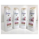 NEW Dove Pomegranite Hair Shampoo (335mL 4pks)