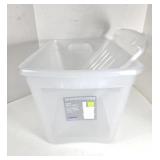NEW Gracious Living Clear Storage Bin (39L)