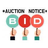 *IMPORTANT AUCTION NOTICE*
