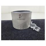 COLLECT Swarovski Dog Silver Crystal (7619)