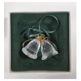 COLLECT Swarovski Twin Bells Crystal Ornament