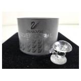 COLLECT Swarovski Mushrooms Silver Crystal (7472)