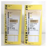 NEW PTR Mineral SPF45 Tinted Creme (50mL 2pks)