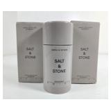 NEW Salt&Stone Santal&Vetiver Deodorant (75G 2pcs)