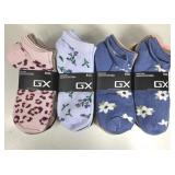 NEW GX Ladies Socks, Varied Styles (SZ 9-11) 24ct