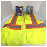 NEW Safety Vest, Wall Repair Kit, Counterfit Pen