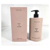 NEW Salt & Stone Saffron/Cedar Body Lotion 450mL