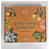 NEW Naturals The Citrus 6PC Soap Collection Kit