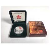 AUTHENTIC Canadian 2004 Proof Silver Dollar