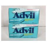 NEW Advil Liqui-Gels Fast Relief -2pks EXP 2028/05