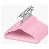 NIB Amazon Basics Velvet Hangers (30pcs, Pink)