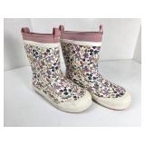 GUC Floral Print Boots (Size 2)