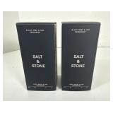 NEW Salt&Stone Black Rose&Oud Deodorant (75G 2pcs)