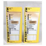 NEW PTR Mineral SPF45 Tinted Creme (50mL 2pks)
