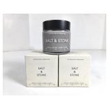 NEW Salt & Stone Facial Cream 48mL 2pk