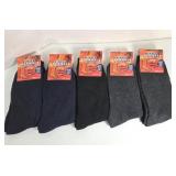 NEW Winter Thermals Varied Socks (SZ: 10-13, 5pks)