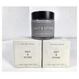 NEW Salt & Stone S&S Facial Cream (48mL, 2pks)