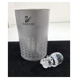 COLLECT Swarovski Baby Hippo Silver Crystal (7626)