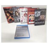 GUC Assorted DVD's & Blue Ray Cleaner Disc