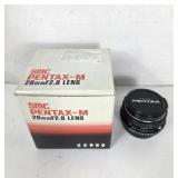 GUC SMC Pentax-M 28mm F2.8 Camera Lens
