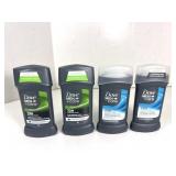 NEW Dove Men+Care Assorted Deodorants (x4)
