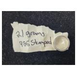 COLLECT Stamped 925 21 Grams Dino Ring