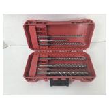 GUC Milwaukee SDS Plus Drill Bit Kit *incomplete*