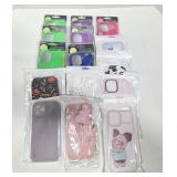 NEW Various iPhone Cellphone Colourful Cases 15pcs