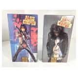RARE 1990 ALICE COOPER VHS 'Trashes The World' 2PC