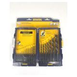 NEW Irwin18pcs Metal Drill Bit Set