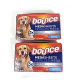 NEW Bounce MegaSheets Dryer Sheets (2pks)