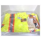 NWT PIO Hi-Viz Yellow Traffic Hoodie (5XL)