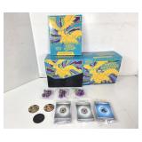 COLLECT Assorted Collection of Pokemon Cards/Chips