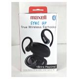 NEW Maxell Sync Up True Wireless Earhooks Earbuds