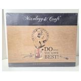 NEW Mixology & Craft Rustic Bartender 11PC Set
